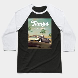 Tampa Florida Travel poster Baseball T-Shirt